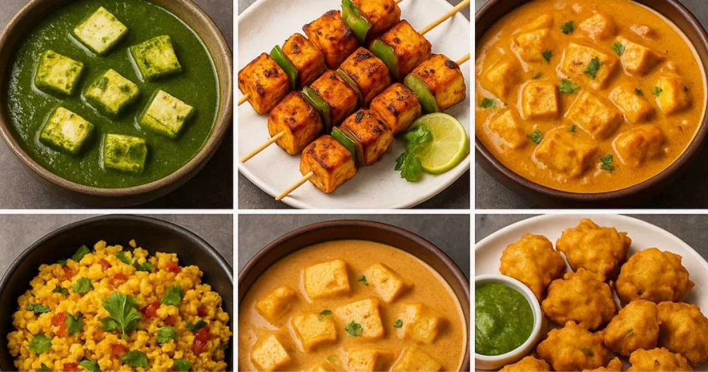 7 must try paneer recipes at home